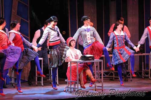 Kristin Maloney and Company in "The Speed Test"